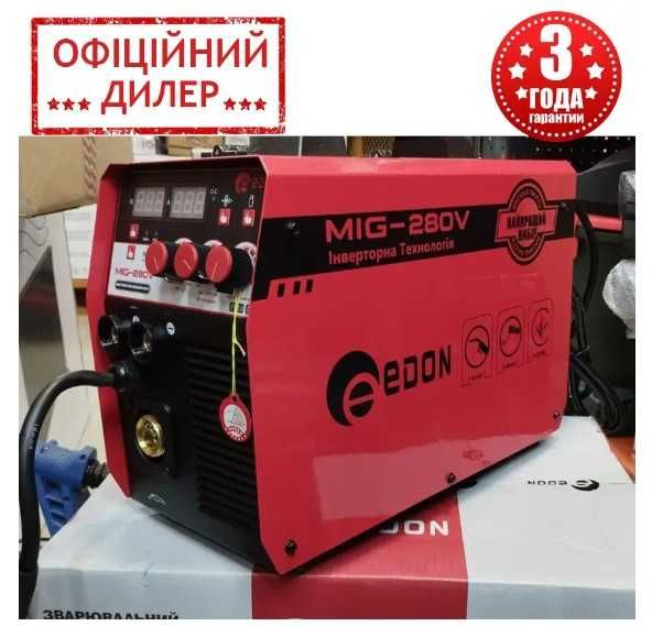Напівавтомат зварювальний Edon MIG-280 (5.9 кВт, 280 А)