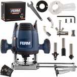 Frezarka Górnowrzecionowa 1200w, Frezy - Ferm
