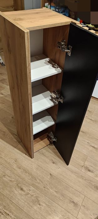Szafka, słupek wiszący do łazienki