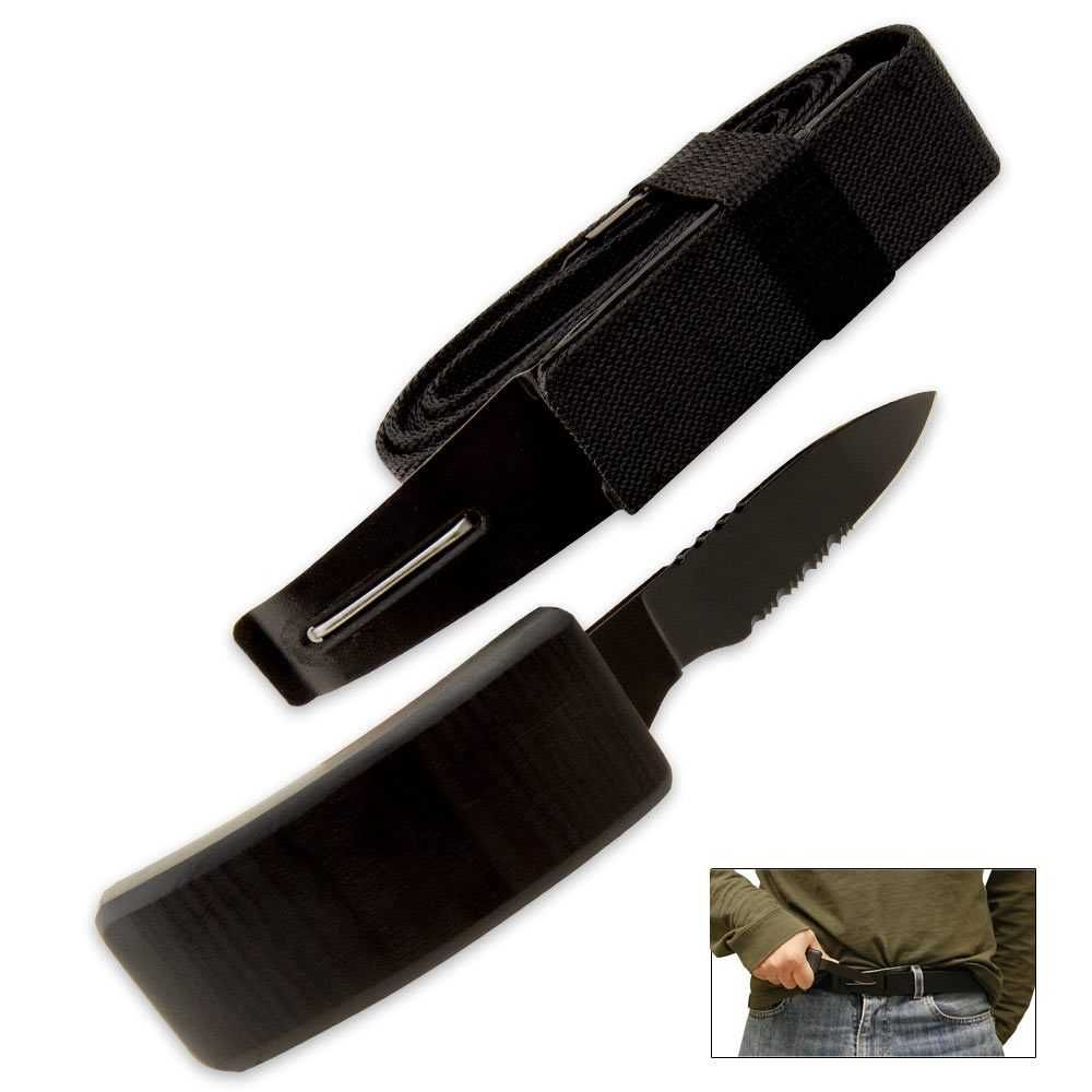 Nóż bojowy sztylet Taktyczny wojskowy pasek VALOIS USA Hiden Belt