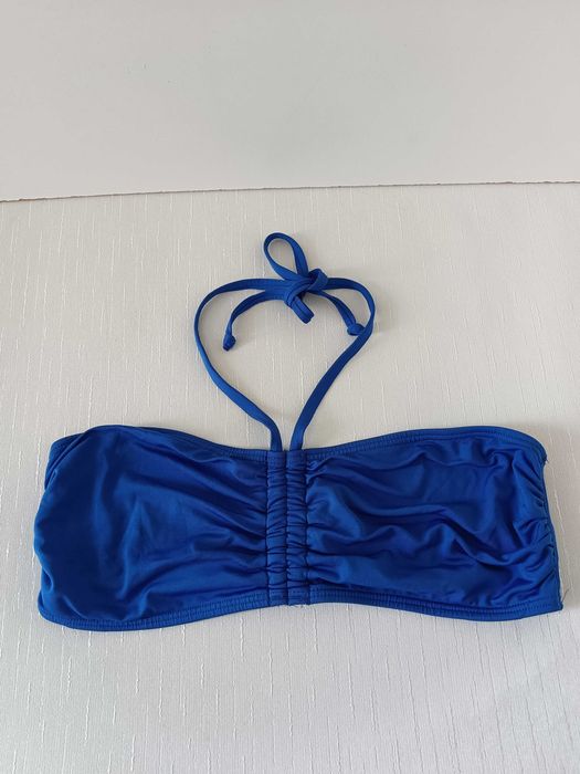 р 16-18  / 50-52-54 купальний бюстгальтер бюст верх купальника синій