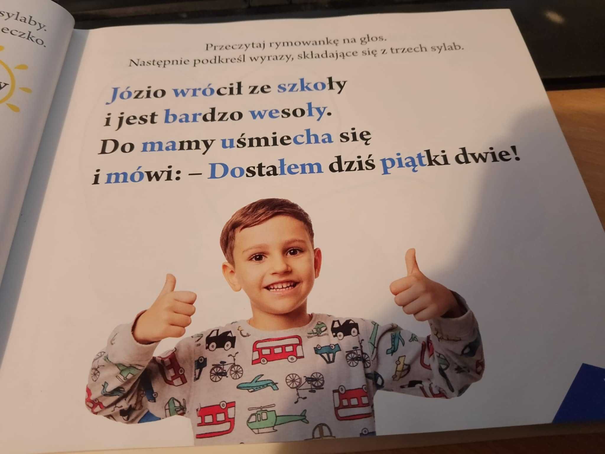 książka "Uczymy się czytać sylabami"