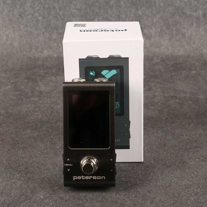 Afinador / tuner - Guitarra / Baixo - Peterson StroboStomp Mini