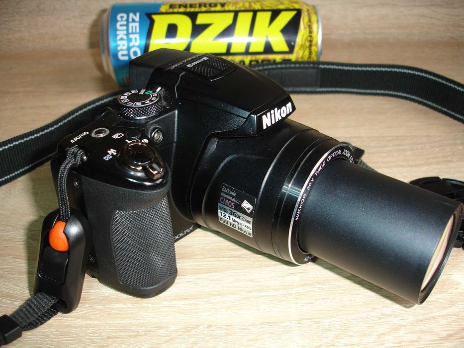 Nikon Coolpix P500 12Mpx, zoom 36x + Torba