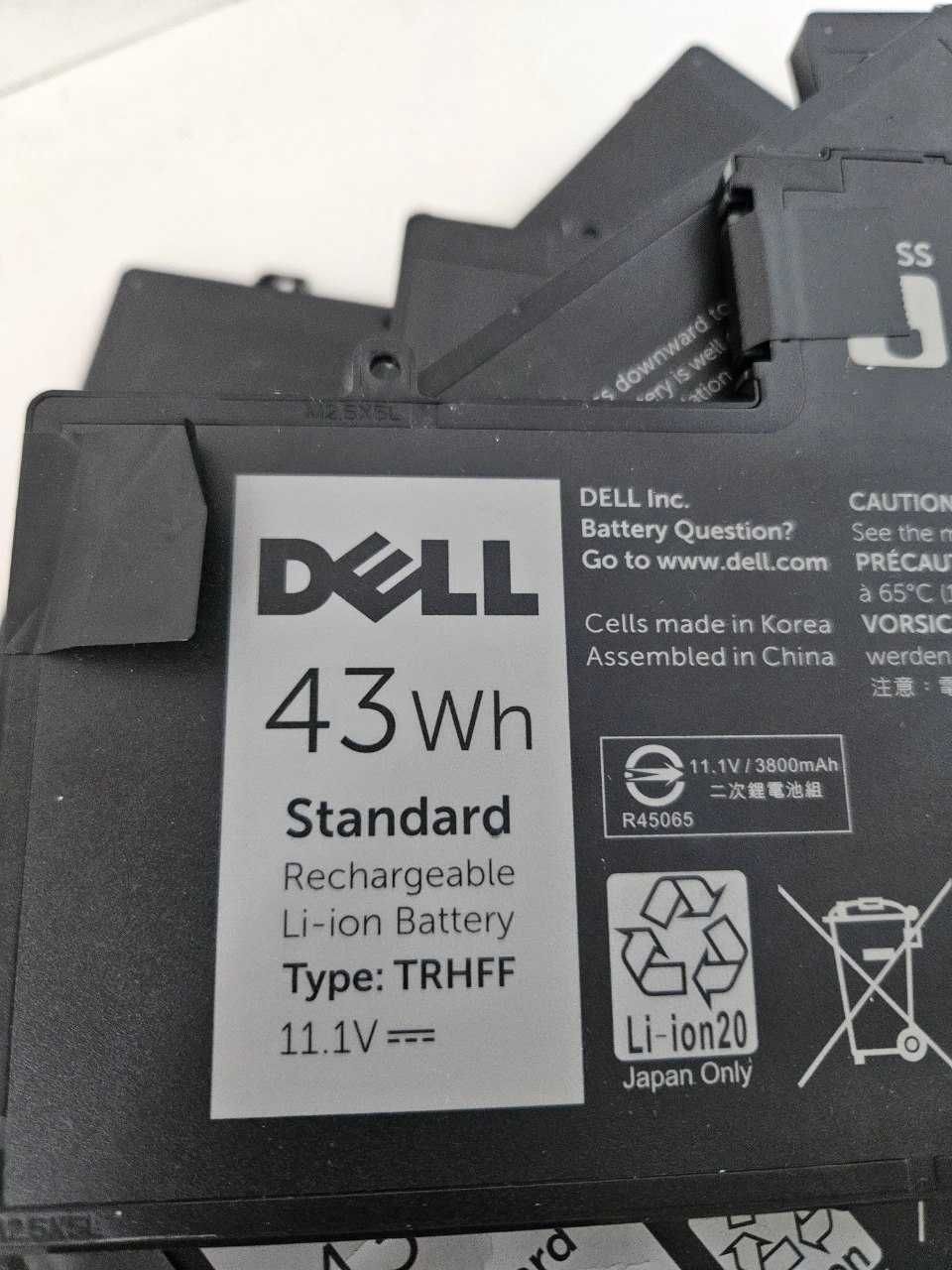 Батарея АКБ DELL Latitude 3550 3450 TRHFF 11.1V 43Wh