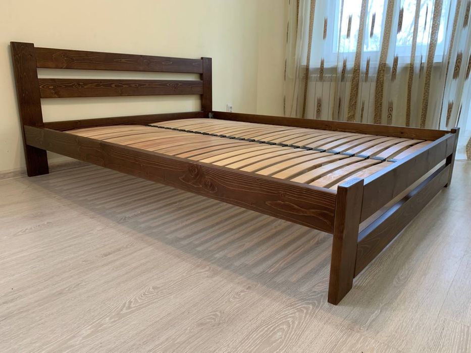 СУПЕР дерев'яне ліжко, кровать з масиву, ціна найнижча від виробника