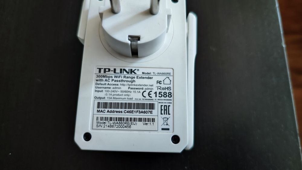 Repetidor sem fio TP-LINK 300 MBPS