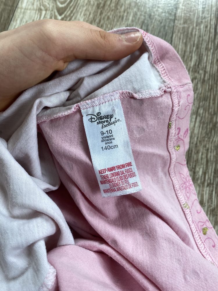Piżama komplet różowy disney aurora bielizna do spania dziecięca