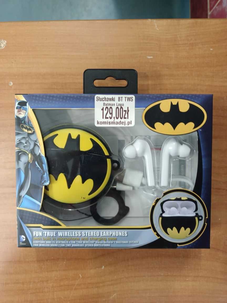 Słuchawki Batman TWS Bluetooth *NOWE* Komis Madej Sc