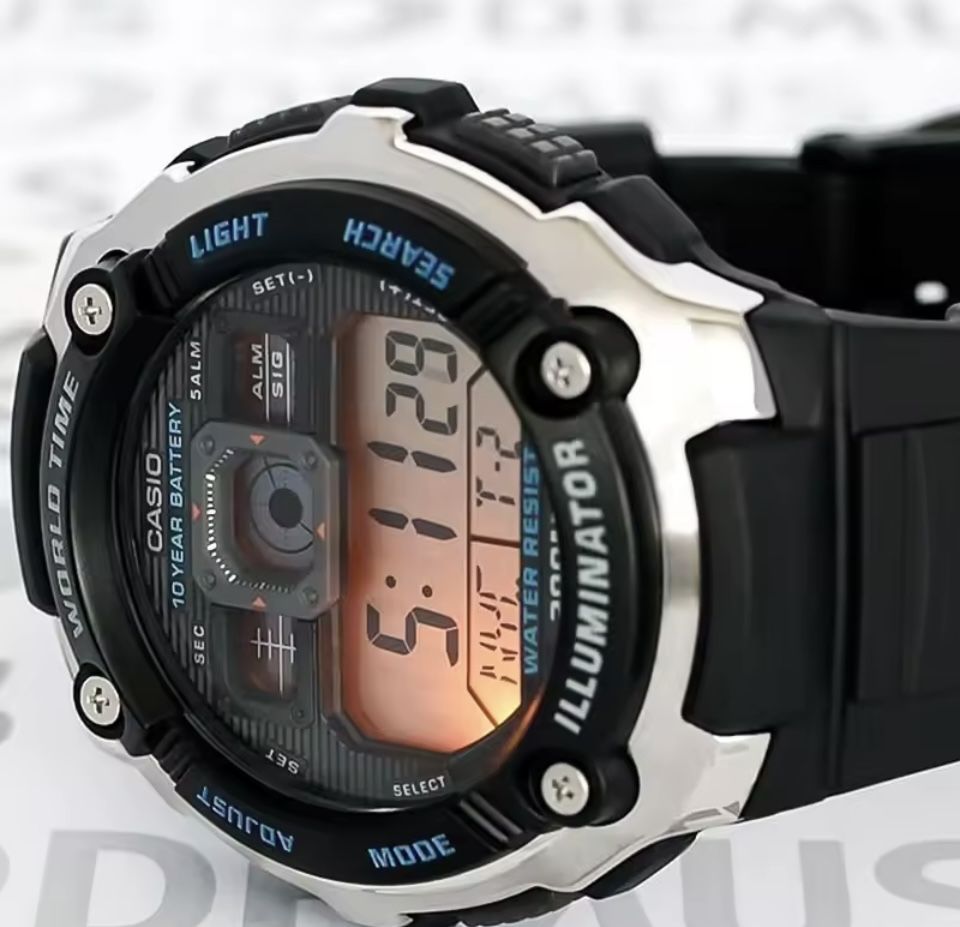 Годинник Casio Standard Digital AE-2000W-1AVEF