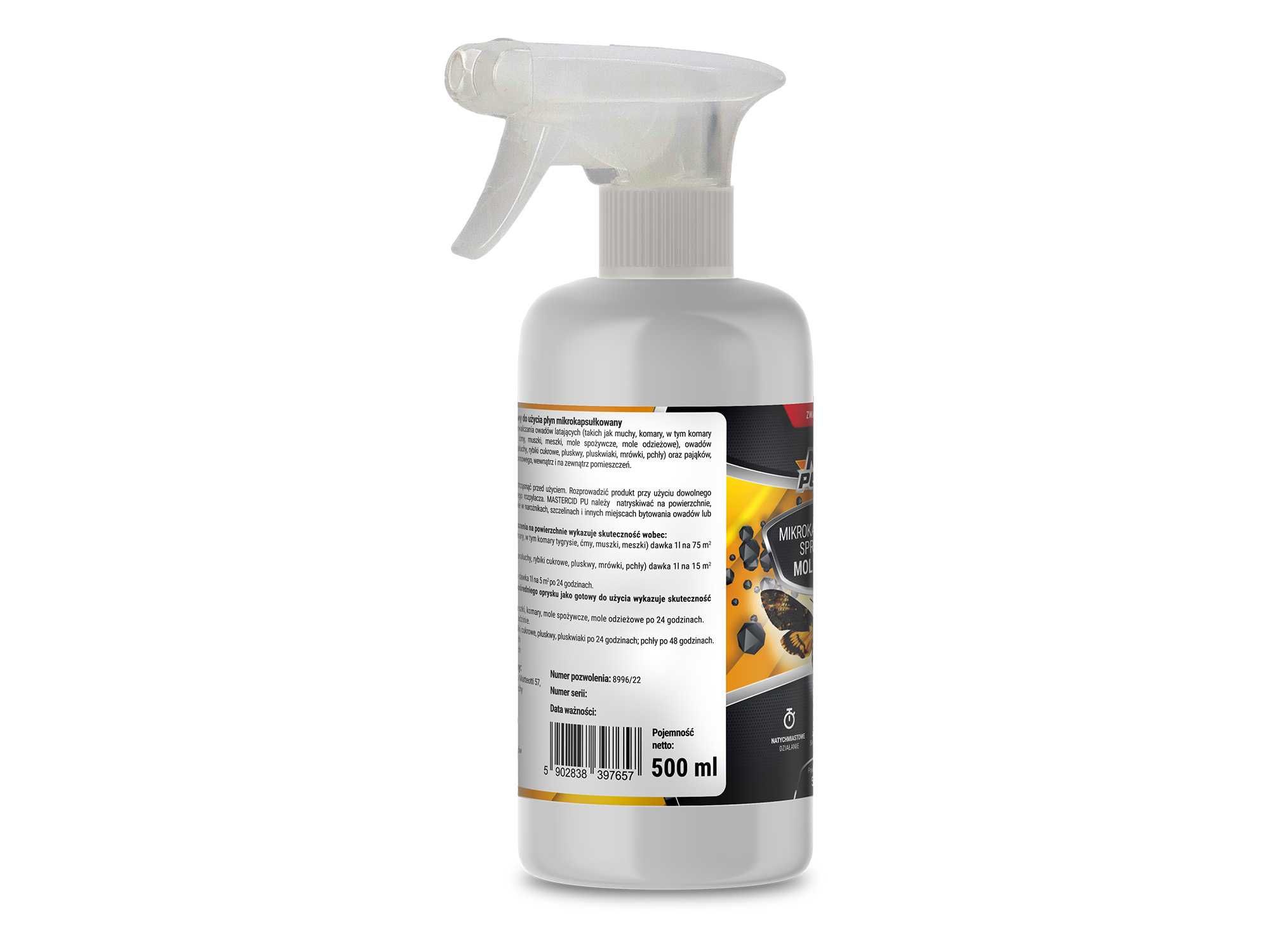 Środek na mole i ćmy. Mikrokapsułkowy spray No Pest
