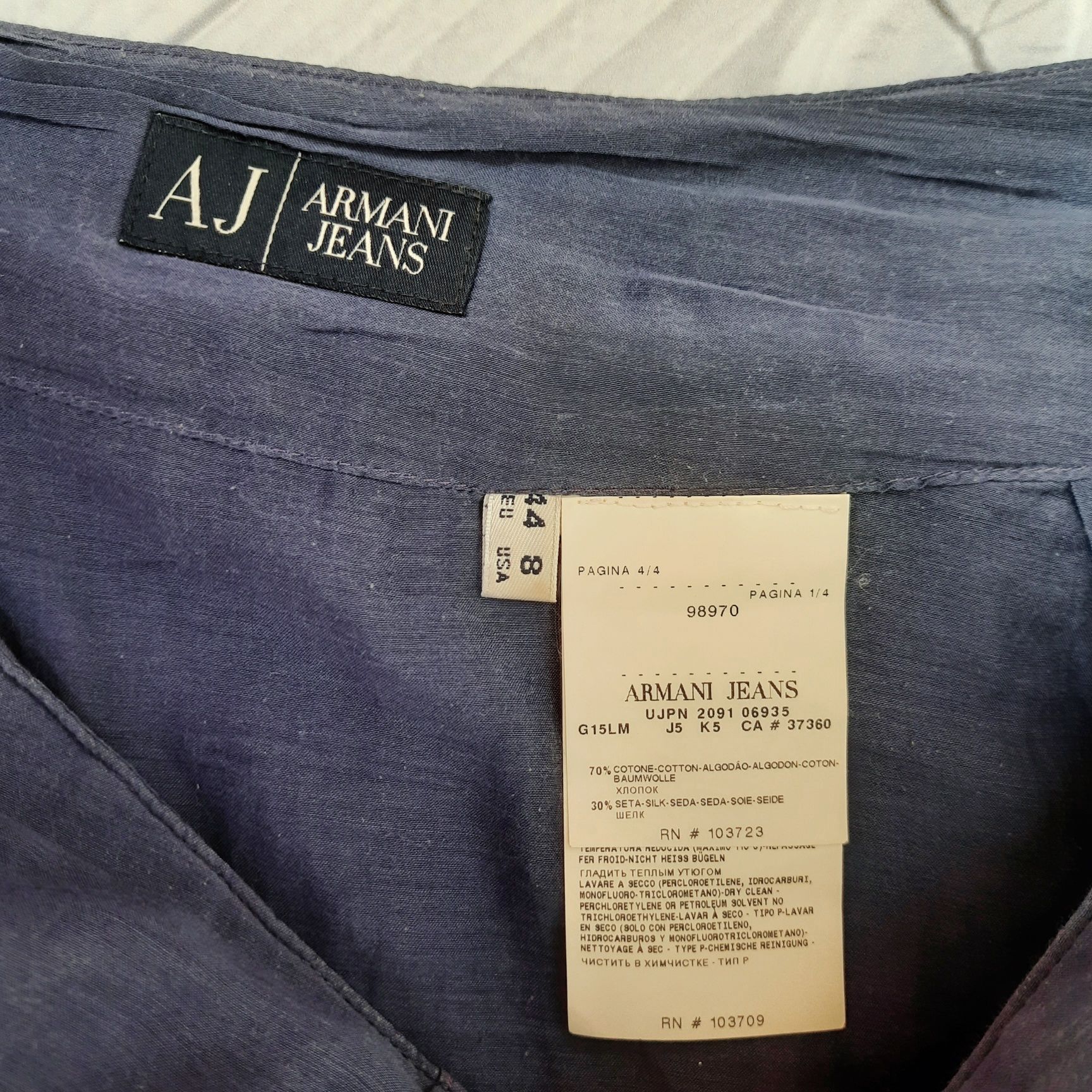 Юбка Armani Jeans 48 размер 44 Европейский