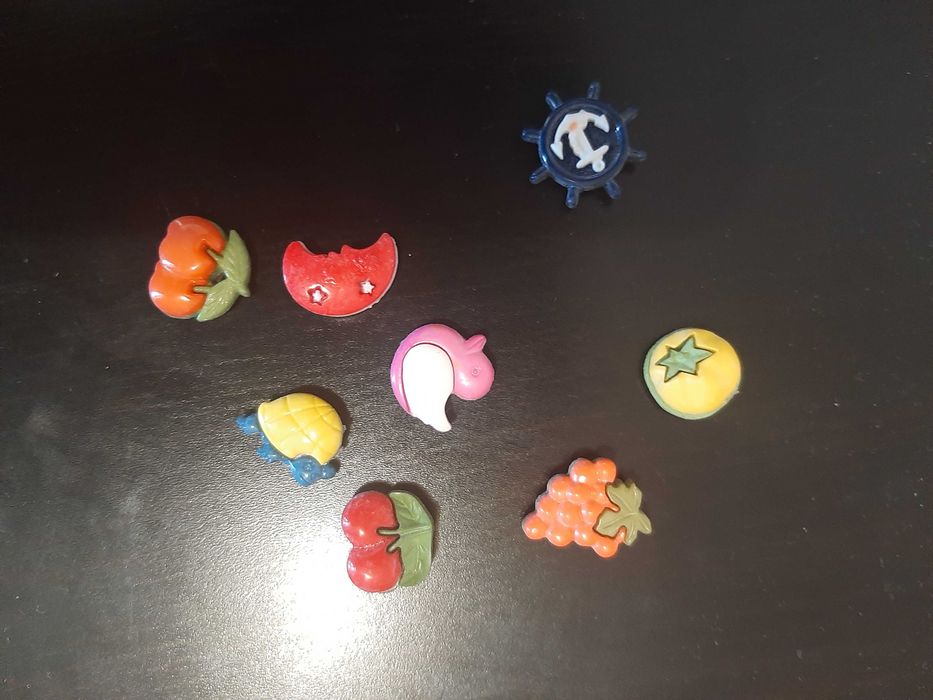 Imãs de frigorifico decorativo