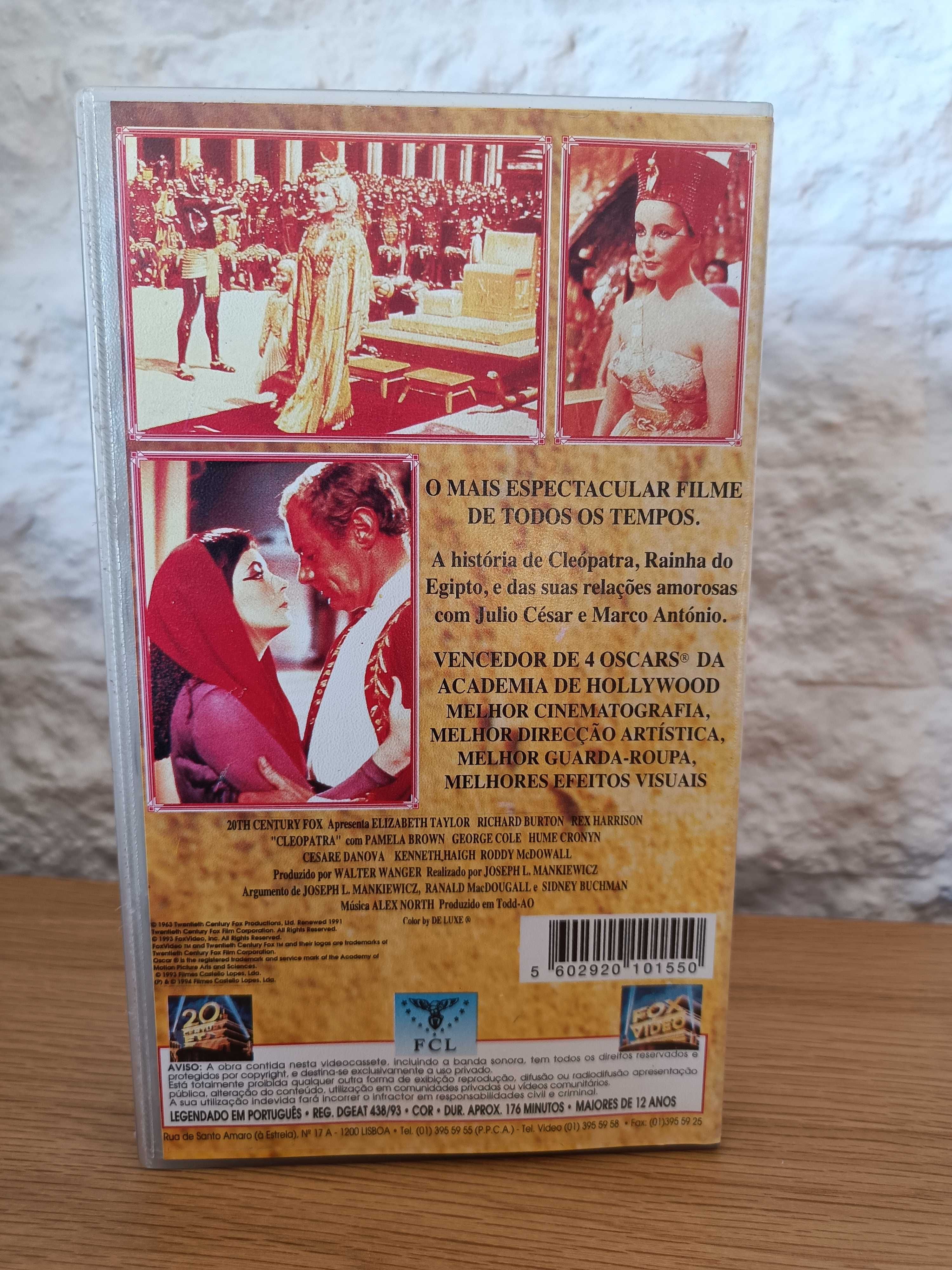 Filme VHS Cleopatra