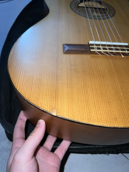 гитара yamaha c40m + чехол и подножка