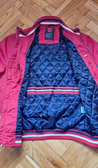 Kurtka męska L czerwona wiosna