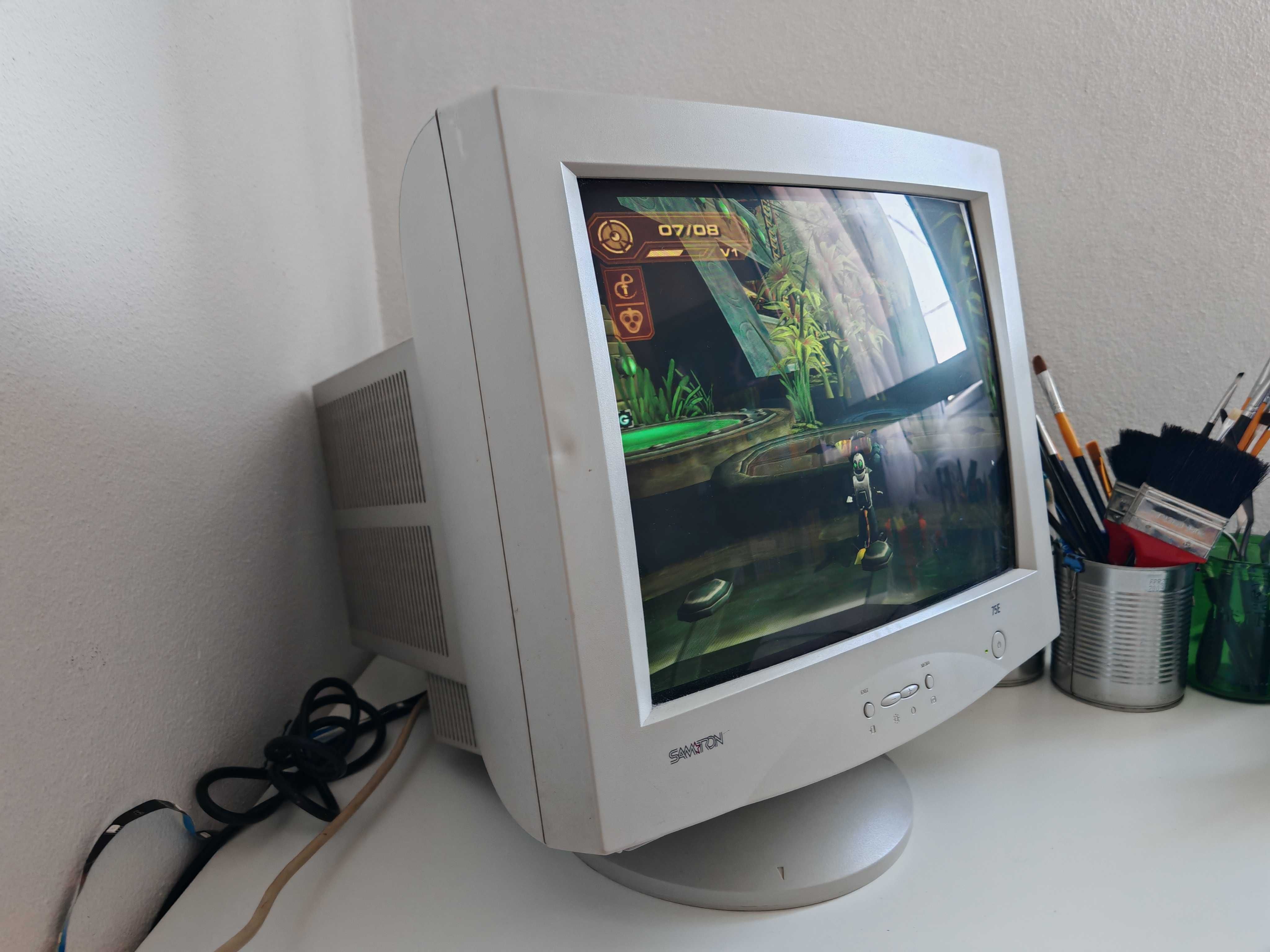 Monitor CRT - perfeito para retro games
