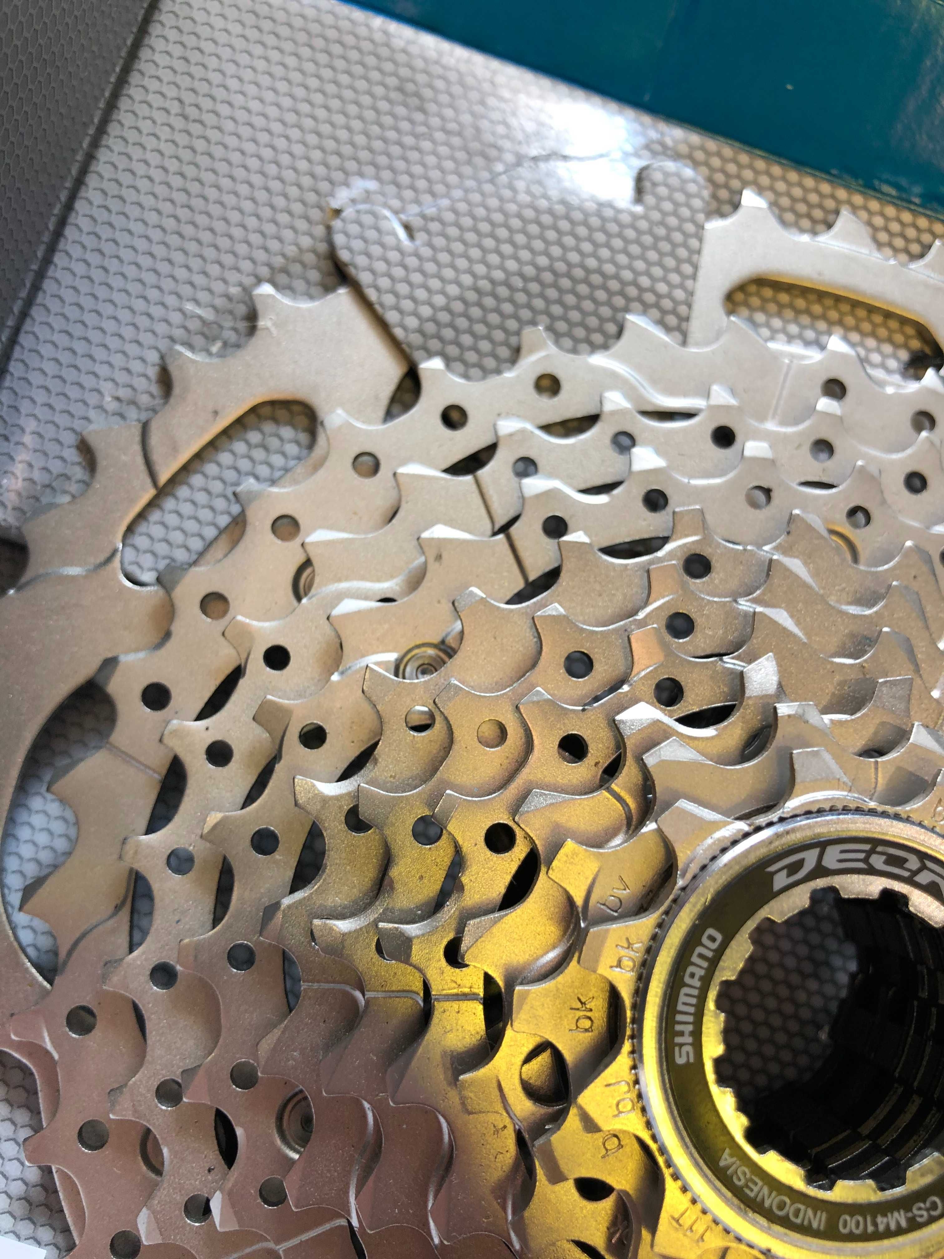 Powystawowa Kaseta SHIMANO DEORE CS-M4100 10s Zakres 11-46T Okazja!