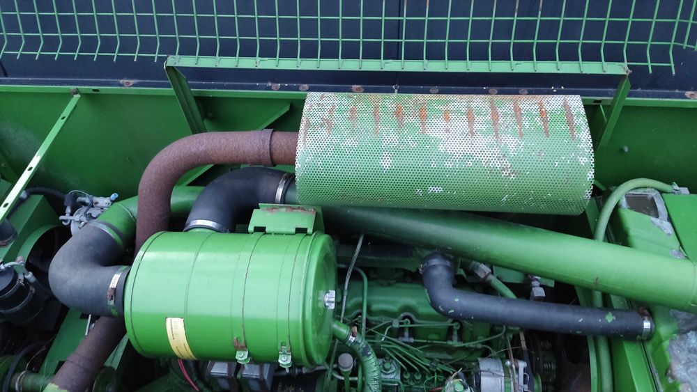 kombajn zbożowy john deere 1177 hydro 4 z sieczkarnią