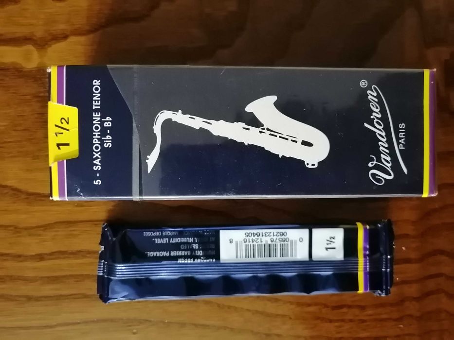 Palhetas para Clarinete e Saxofone Alto e Tenor  *  Novas