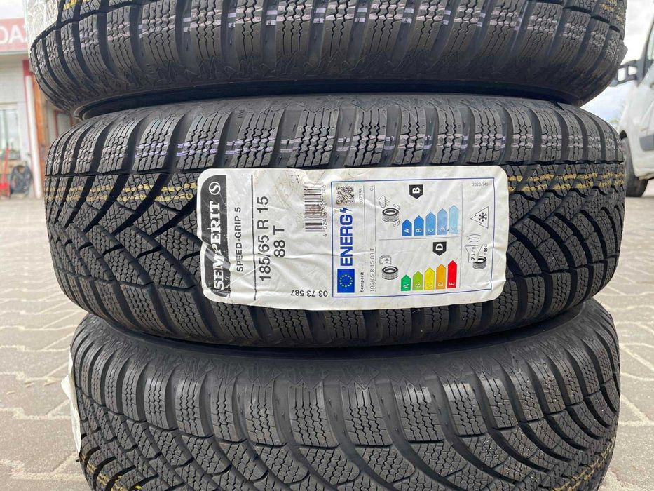 Nowe koła zimowe 15”  – Polo, Ibiza, Fabia + opony Semperit 185/65R15