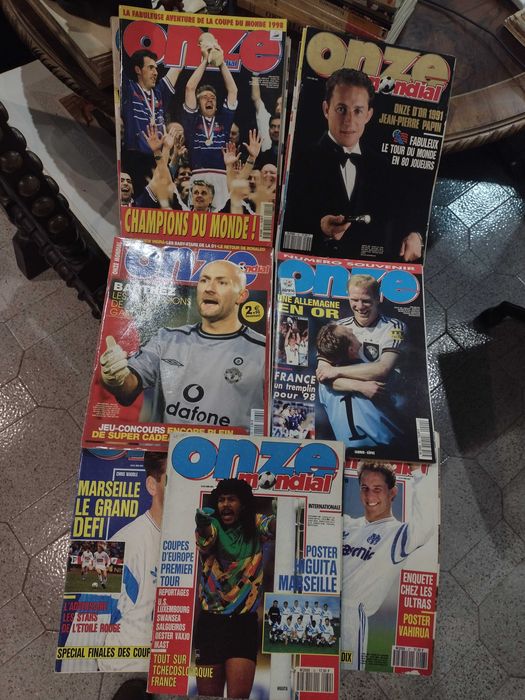 Onze "Revistas de Futebol" 17 unidades