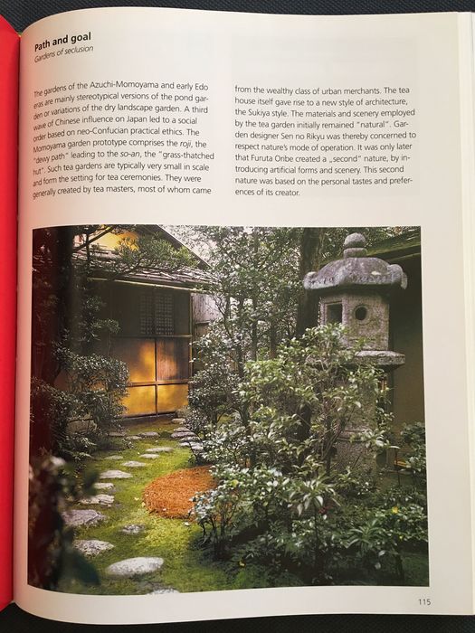 Japanese Gardens. Right Angle and Natural Forms