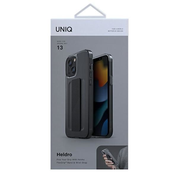 Uniq Etui Heldro Iphone 13 / 14 / 15 6,1" Dymny/Smoke