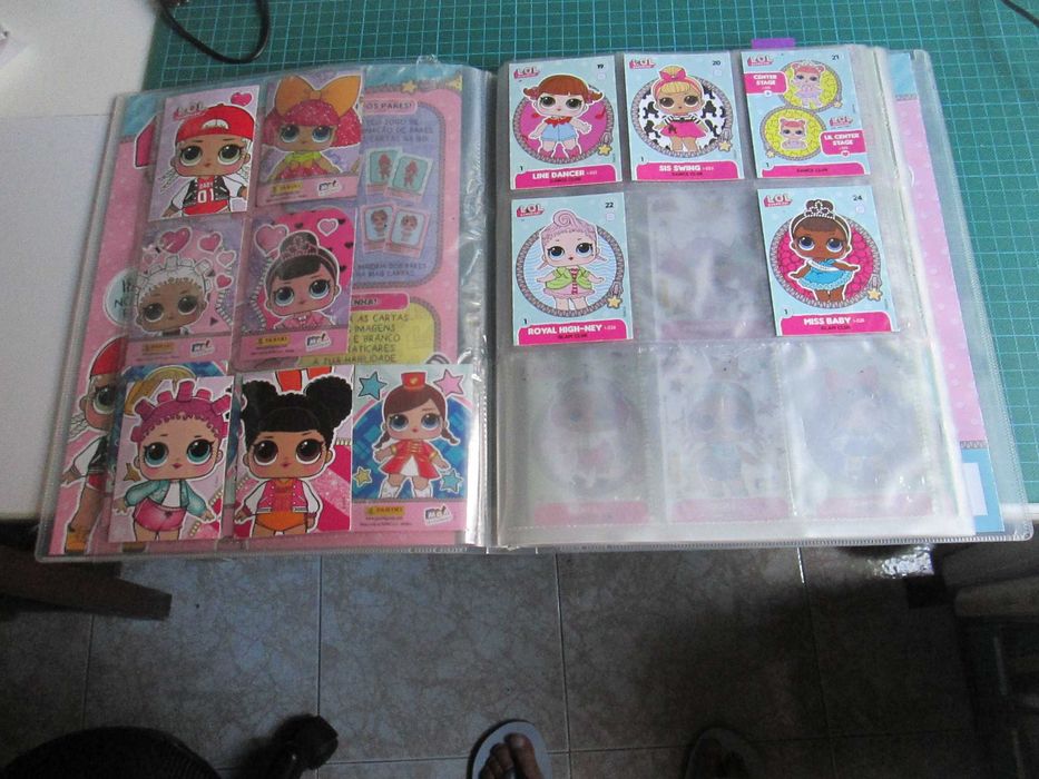 Espetaculares cromos da LOL