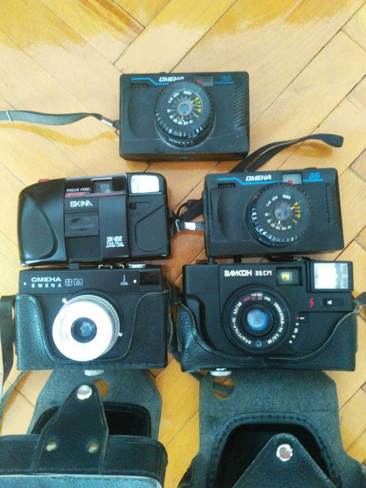 Фотоапарати плівкові КIEV-19, ФЕД - 5