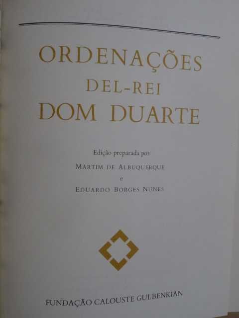 Ordenações Del - Rei Dom Duarte