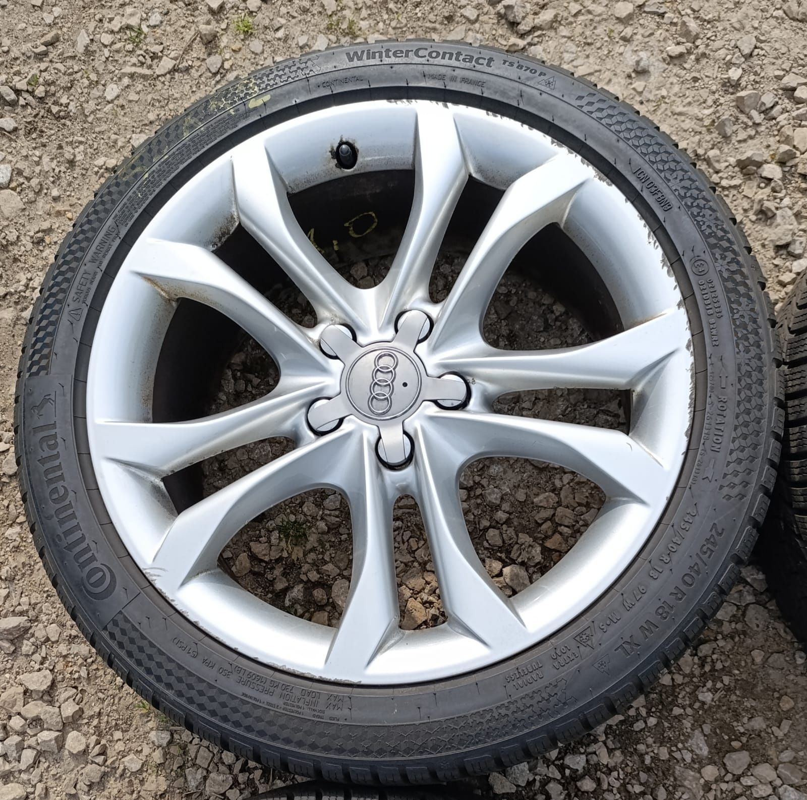 Felgi 18 5x112 Audi A4 B8 B9 A6 C7 Allroad Q5 ET47 8" alufelgi orygina