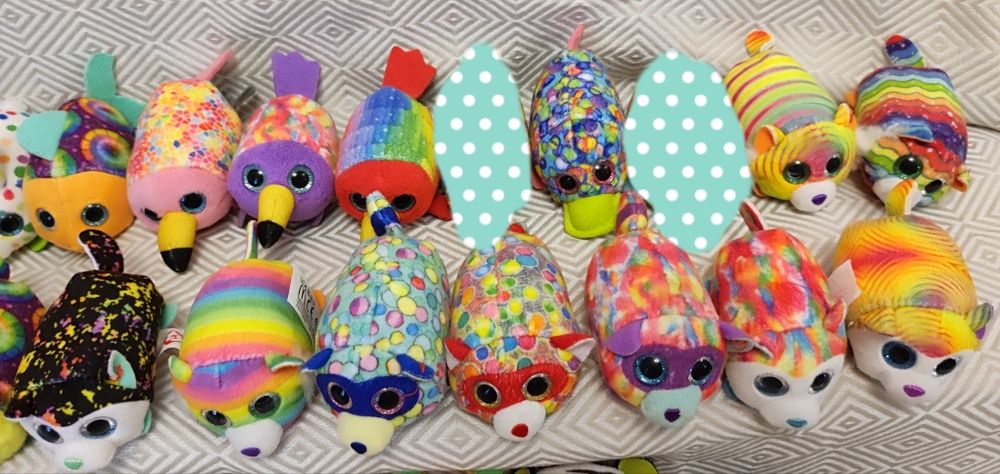 М'які іграшки макдональдс тіні тай звірі цумцум глазастики хеппі міл