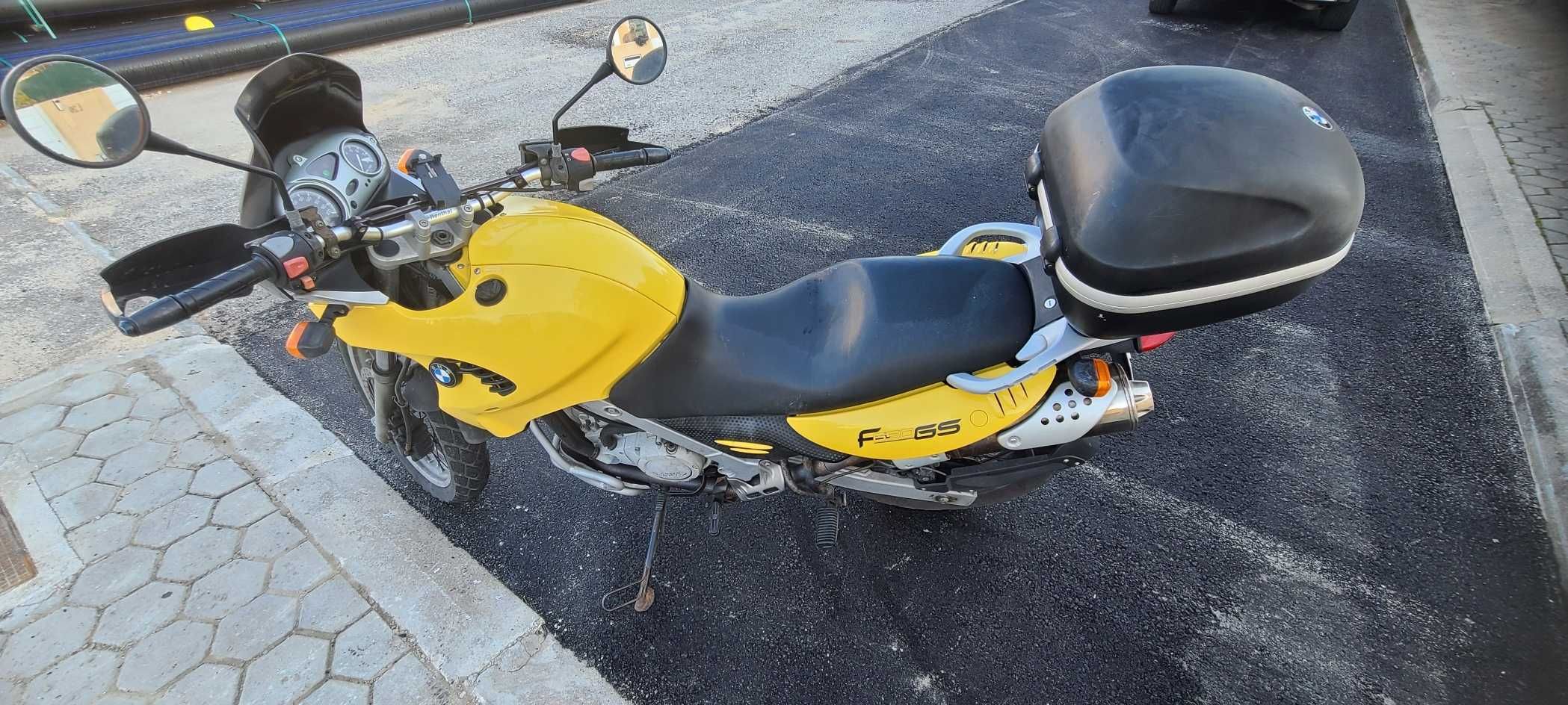 BMW F 650 GS Amarela