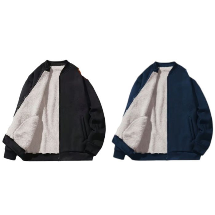 Кофта на меху большого размера