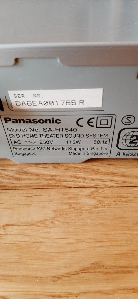 Kino domowe Panasonic SC-HT540/SC-HT990