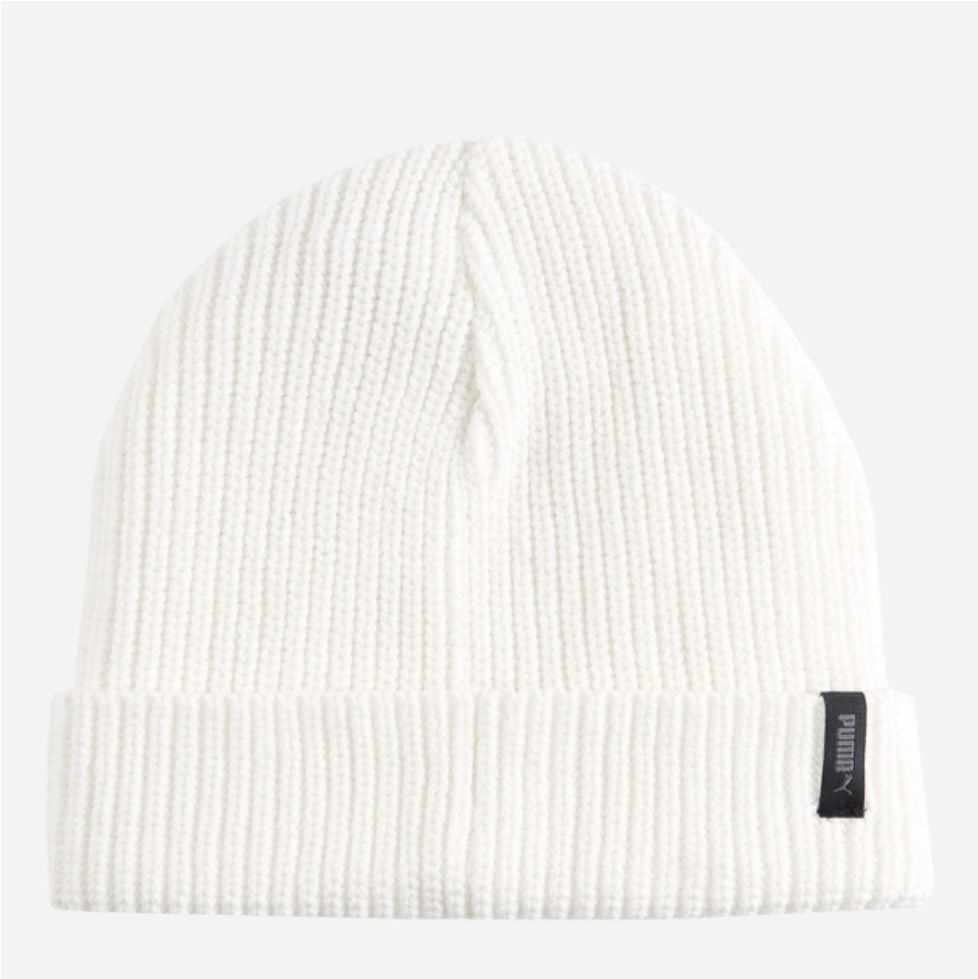 Шапка Puma Classics Graphic Short Beanie One Size Біла