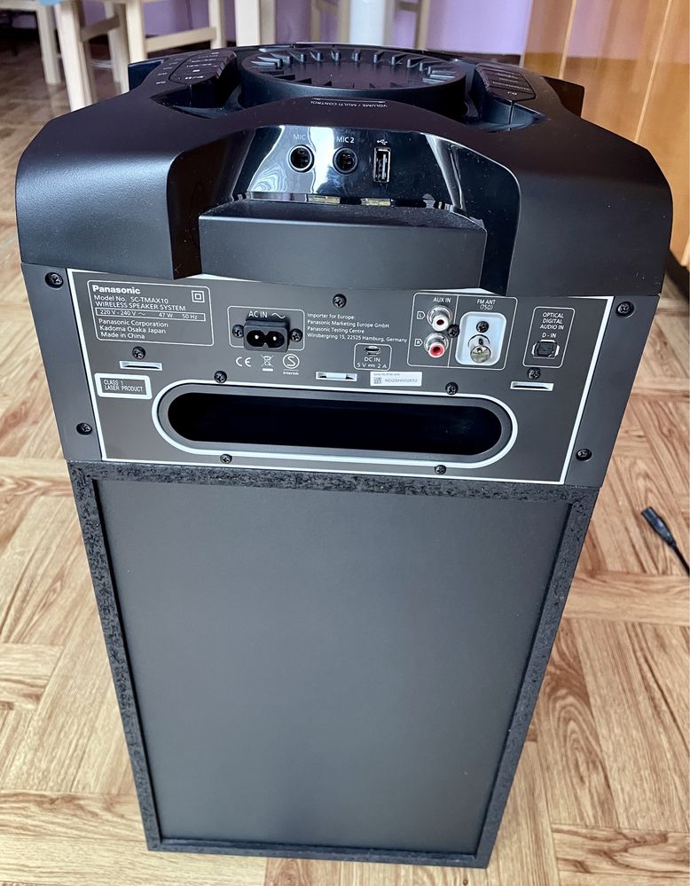 Panasonic sc-tmax10e-k bt