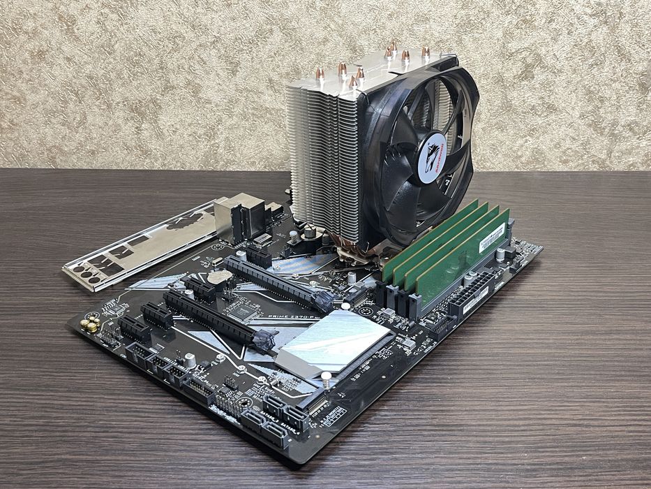 Комплект i5 8600K 5ghz! + ASUS Z370-P + ОЗУ до 64гб