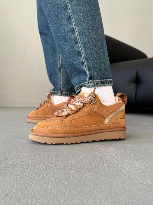 36-45 Руді зимові кросівки Угг UGG Lowmel Sneaker Chestnut,рижі ловмел