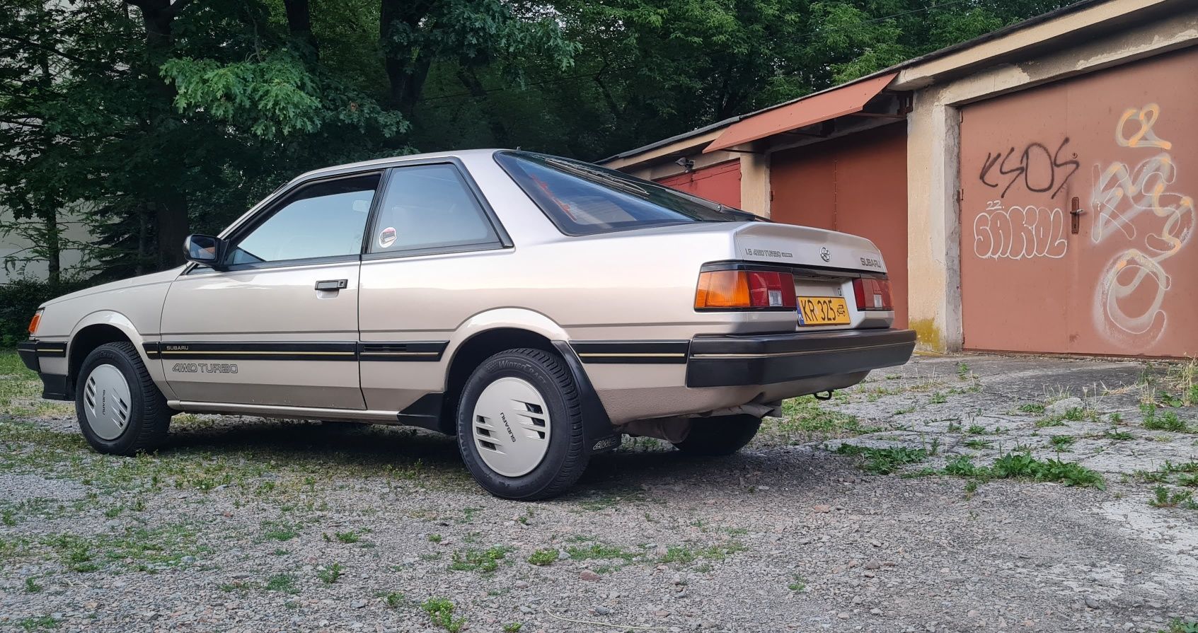 1985 Subaru Leone 4wd Turbo Coupe Automatic zabytek