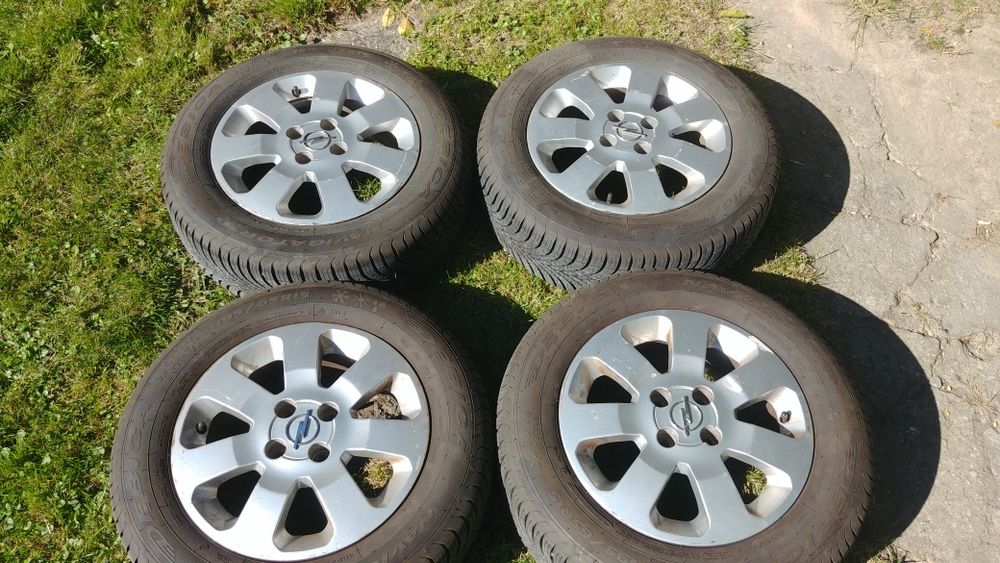 Felgi Opel, opony wielosezonowe Dębica 195/65 R15