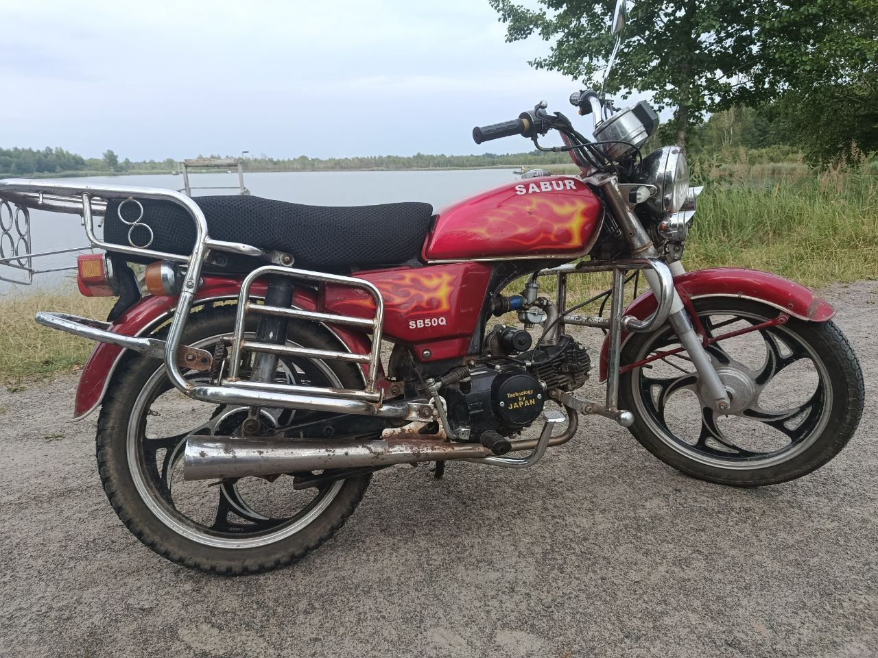 Мопед Alpha sabur