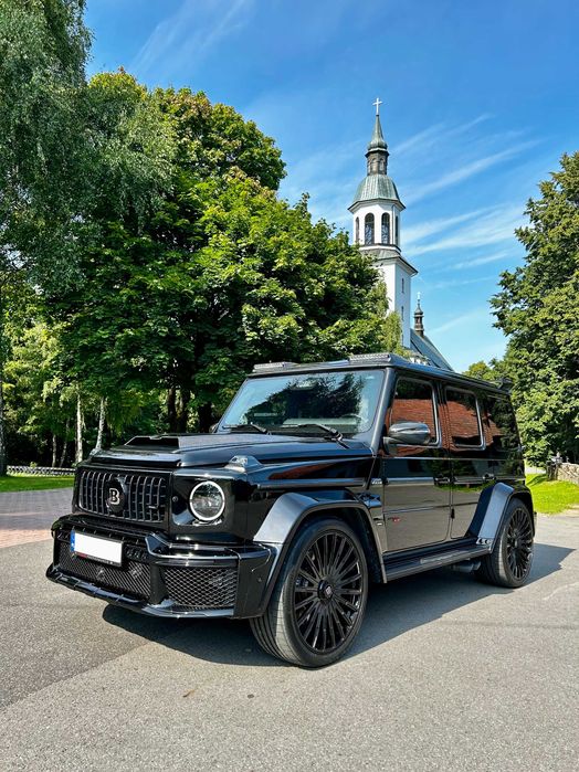 Luksusowe auto na ślub z kierowcą Mercedes AMG G63 BRABUS 700