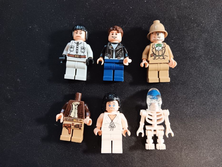 Lego indiana jones figurki