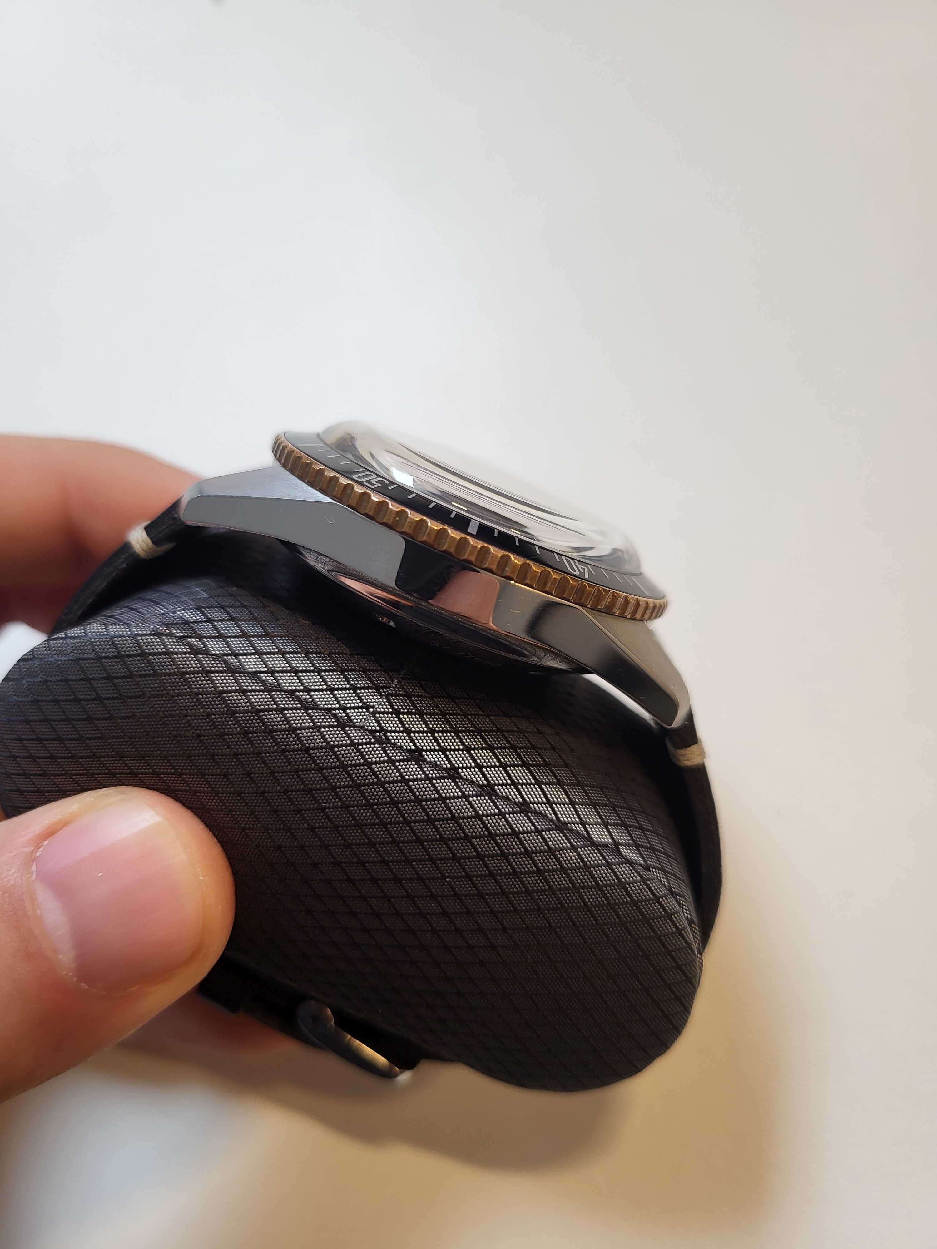 Oris Divers Sixty-five chronograf + pasek hirsch