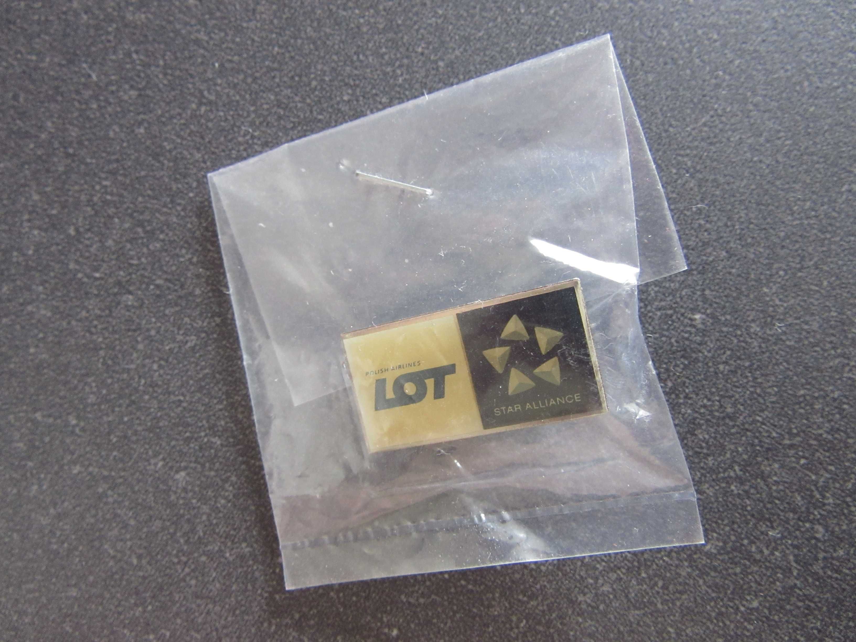 PLL LOT _ Przypinka LOT Star Alliance