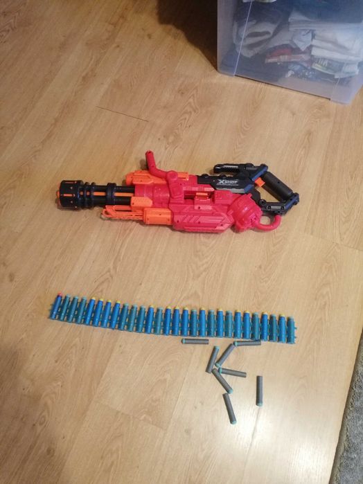 Pistolet nerf xshot + hotwheels