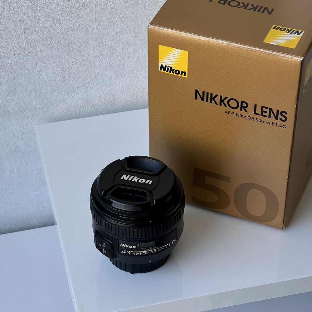 Обʼєктив Nikon AF-S Nikkor 50mm f/1.4G | б/у