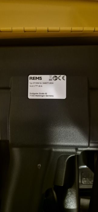 Zaciskarka prasa akumulatorowa REMS Akku-Press ACC 14 V +3x cęgi U